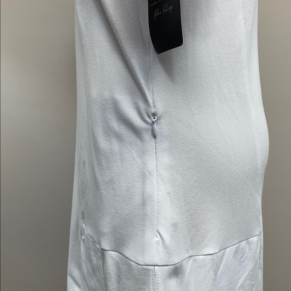NWT SAGE Collective Pro Shop Short Sleeve Volley Stretch Sport Dress Pockets M - Picture 5 of 16